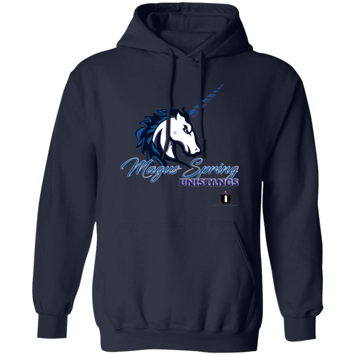 Mythical University Gildan Pullover Hoodie (Magus Spring Unistangs)