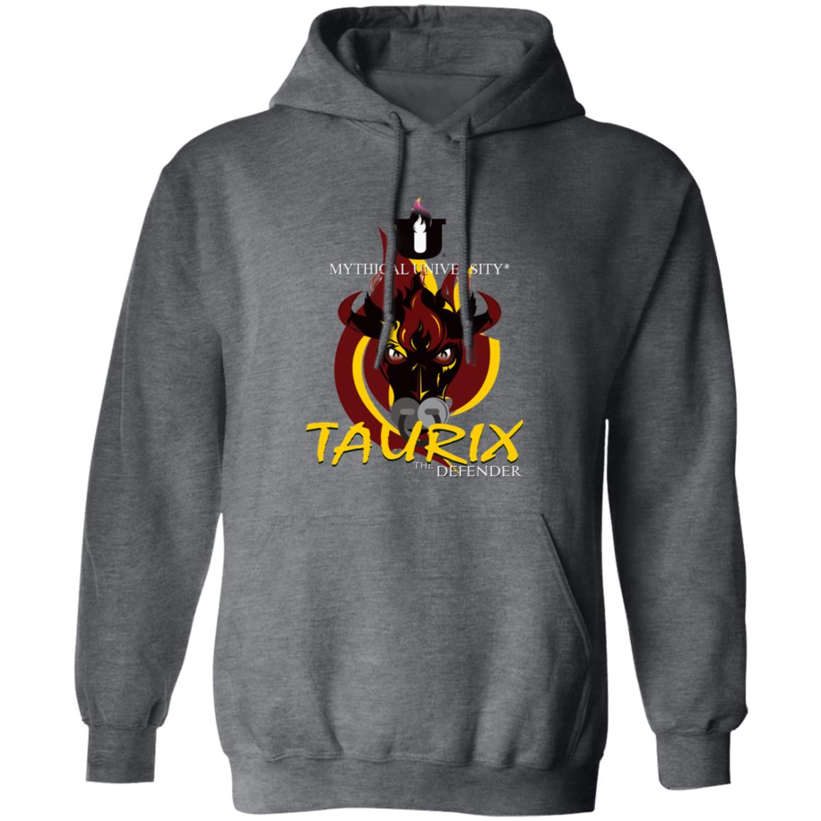 Mythical University (Taurix - The Defender) Gildan Pullover Hoodie