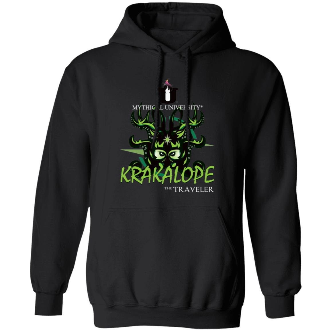 Mythical University (Krakalope - The Traveler) Gildan Pullover Hoodie