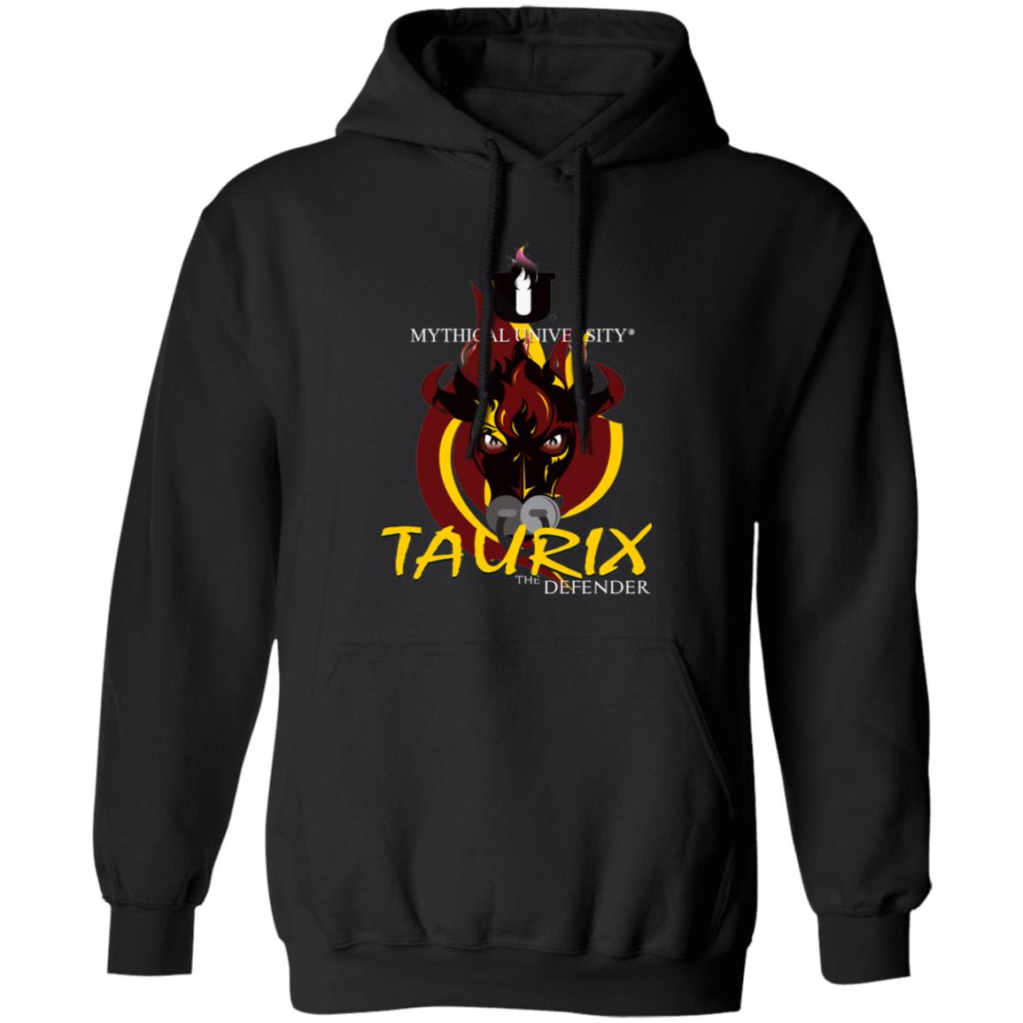 Mythical University (Taurix - The Defender) Gildan Pullover Hoodie