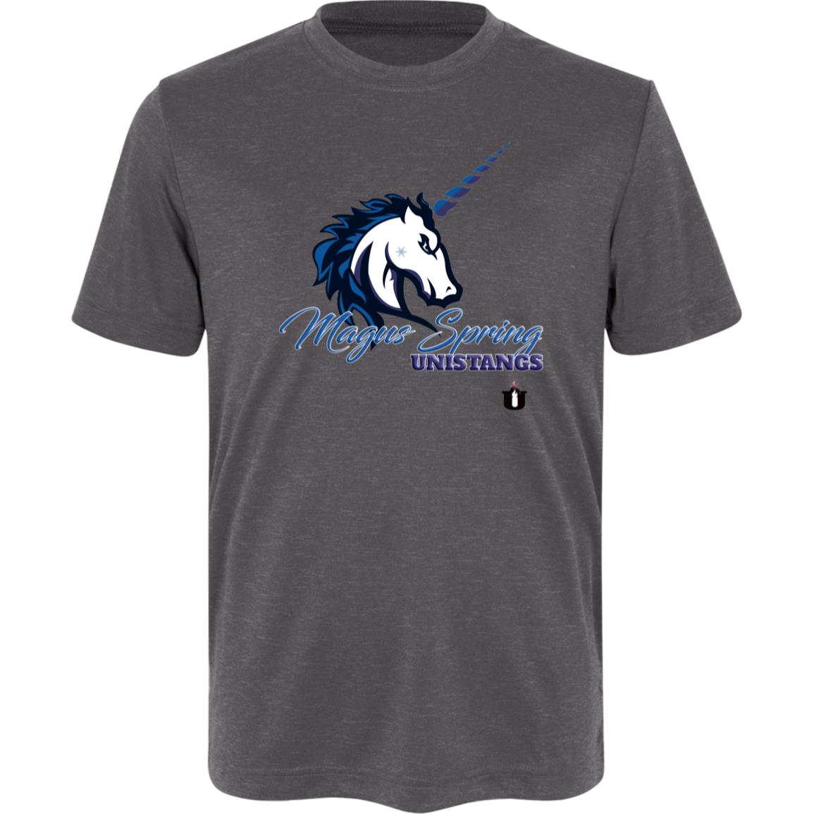 Mythical University Team 365 Kids Sonic Heather Tee (Magus Spring Unistangs)