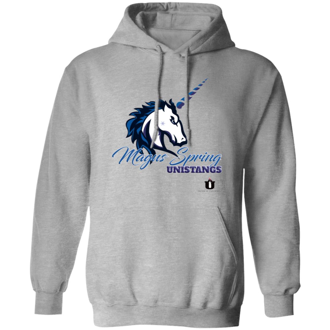 Mythical University Gildan Pullover Hoodie (Magus Spring Unistangs)