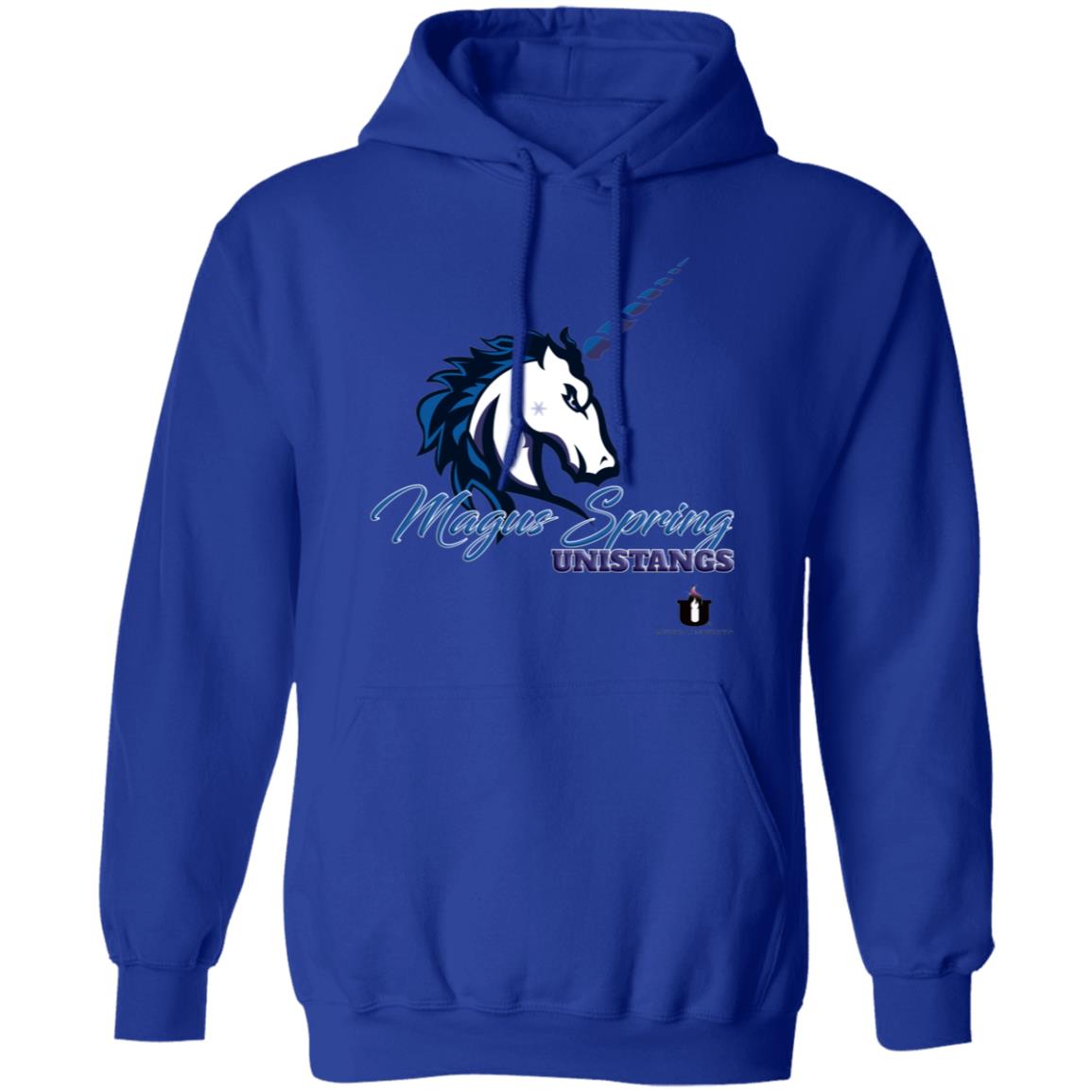 Mythical University Gildan Pullover Hoodie (Magus Spring Unistangs)