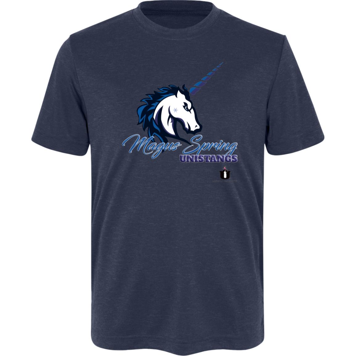 Mythical University Team 365 Kids Sonic Heather Tee (Magus Spring Unistangs)