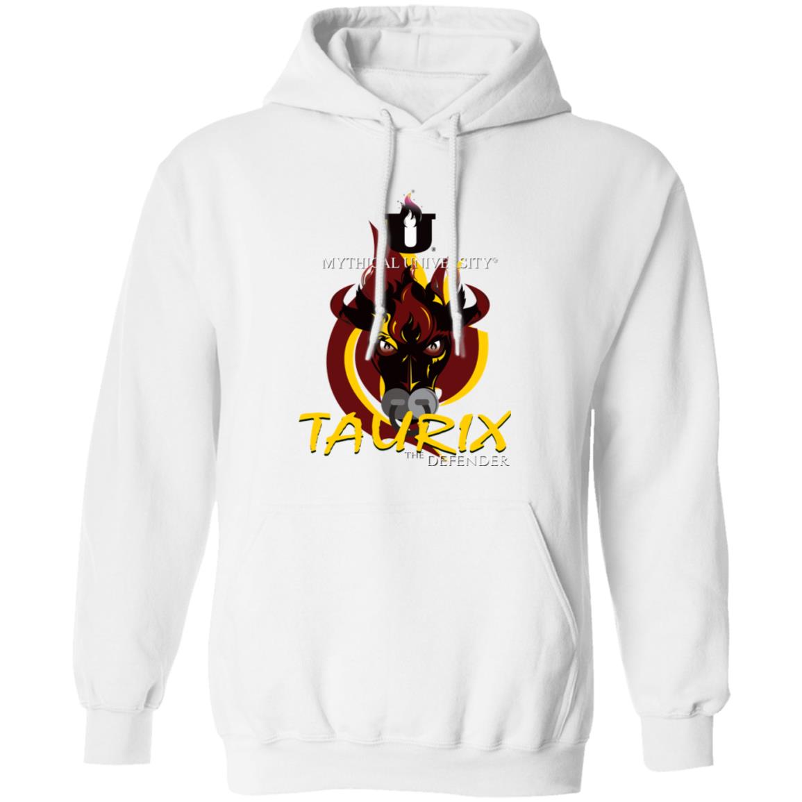 Mythical University (Taurix - The Defender) Gildan Pullover Hoodie