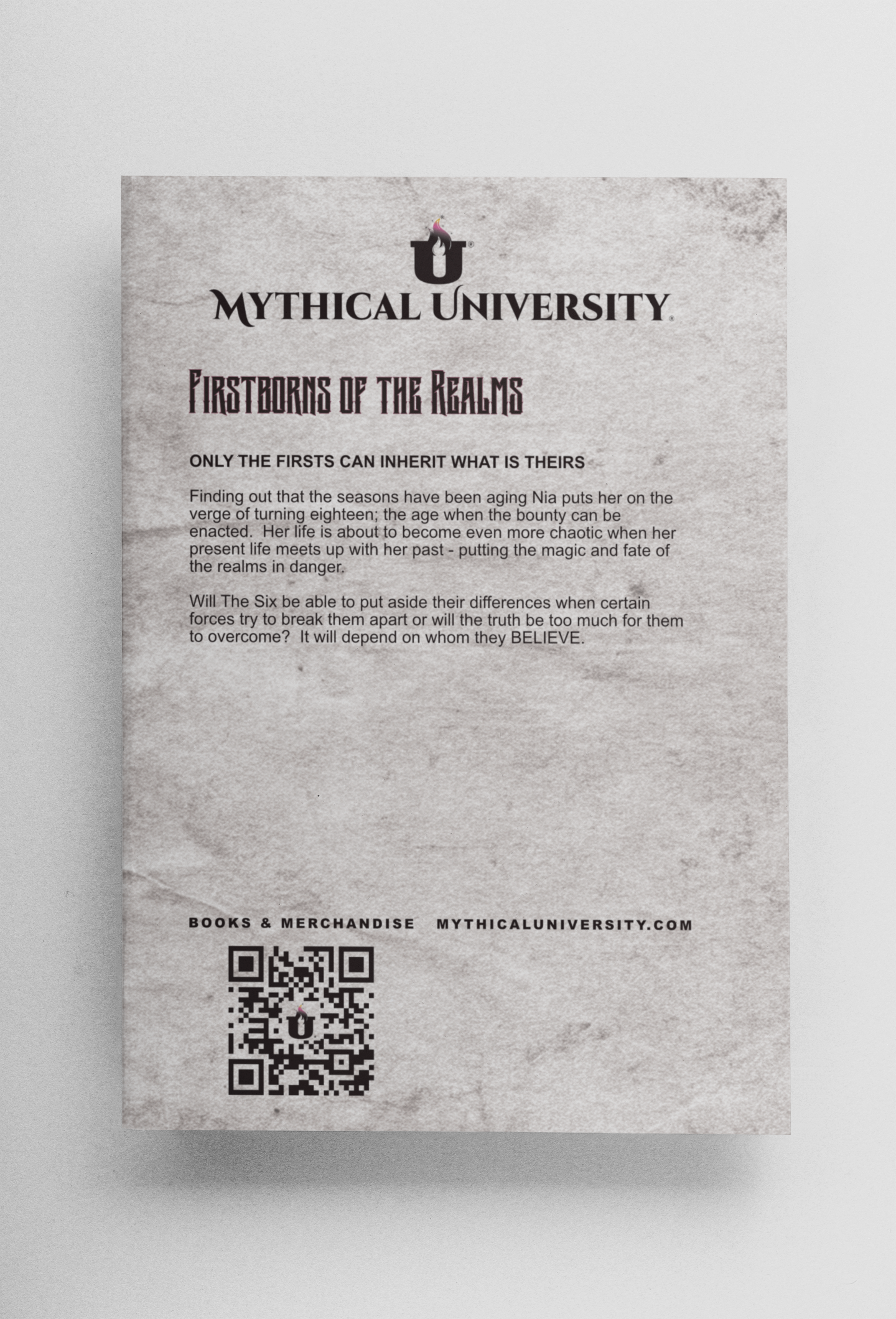 Firstborns of the Realms (BOOK 2 - Paperback)